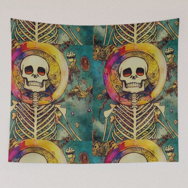 Item preview, spaceman skull  designed and sold by EATMAN300E.