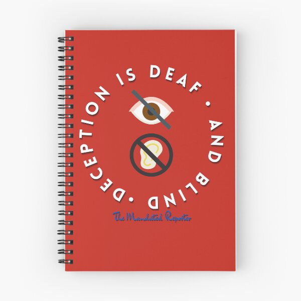 Item preview, Deception is Blind and Deaf - Red designed and sold by TheReporter1.