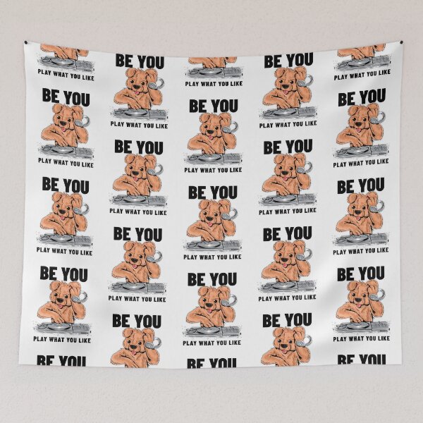 Item preview, Be You Play What You Like (black) designed and sold by Discothreadz.