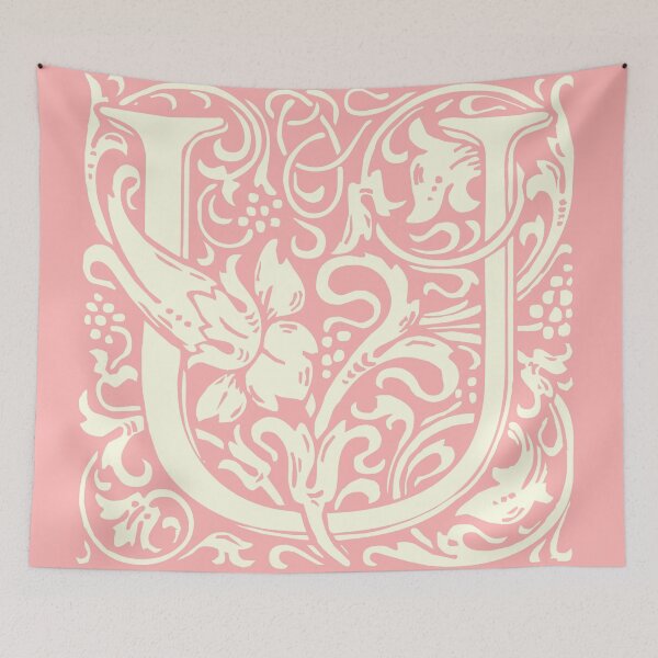 Item preview, U - Capital letter. William Morris' design designed and sold by MINDTHECHERRY.