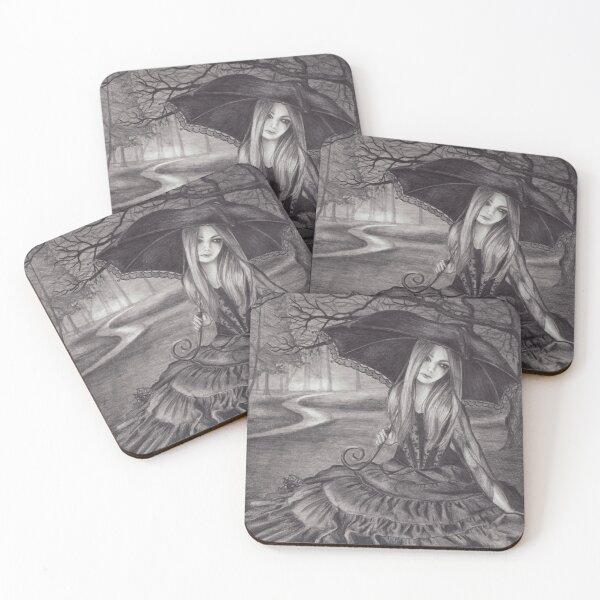 Item preview, Vampire Art Halloween Art Dark Art Gothic Art  designed and sold by Deanna Davoli.