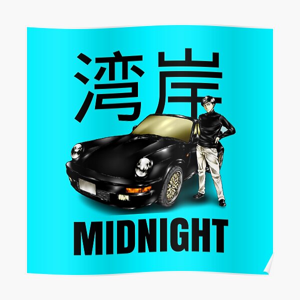 "Wangan Midnight Blackbird" Poster for Sale by MOTOSHIFT Redbubble