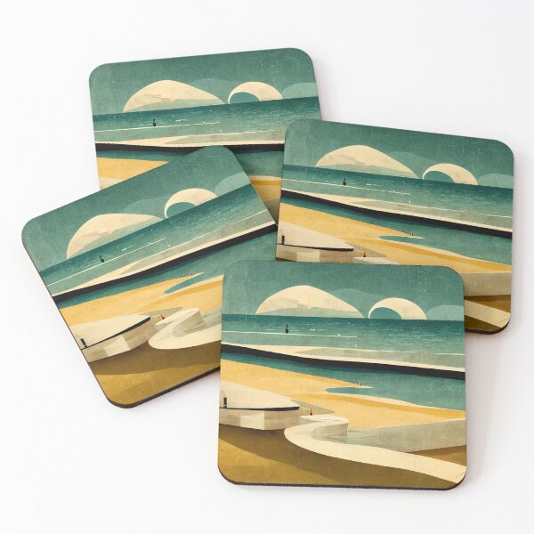 Item preview, Beach - Art Deco designed and sold by ToolCuss.