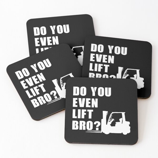 Item preview, Do You Even Lift Bro Forklifts designed and sold by NicGrayGraphic.