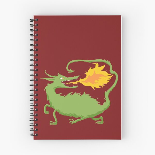 Item preview, fire-breathing dragon designed and sold by Anna Zimmermann.