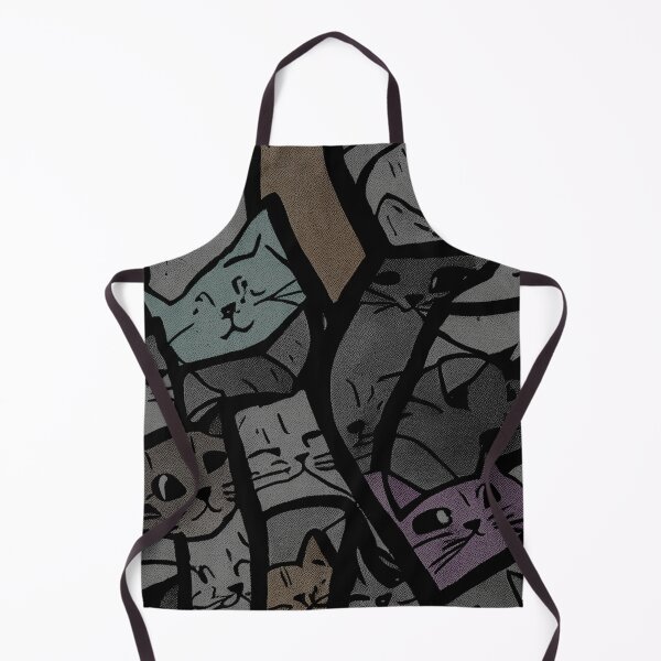 Item preview, wacky tiled cats designed and sold by PrintPhrases.
