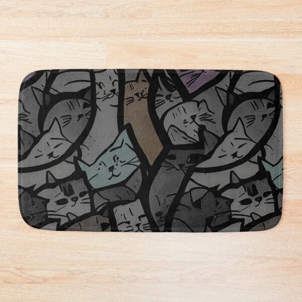 Item preview, wacky tiled cats designed and sold by PrintPhrases.