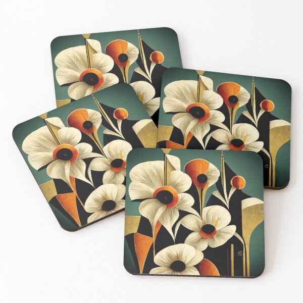 Item preview, Flowers - Art Deco designed and sold by ToolCuss.