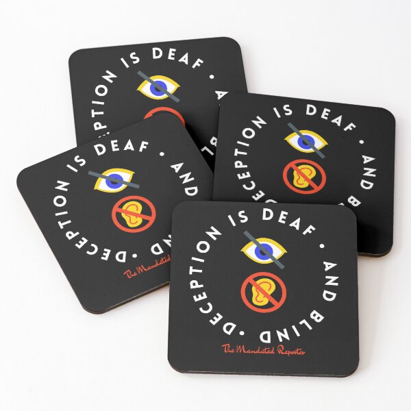 Item preview, Deception is Blind and Deaf - Black designed and sold by TheReporter1.