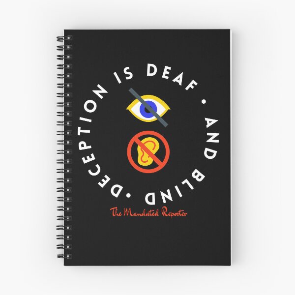 Item preview, Deception is Blind and Deaf - Black designed and sold by TheReporter1.