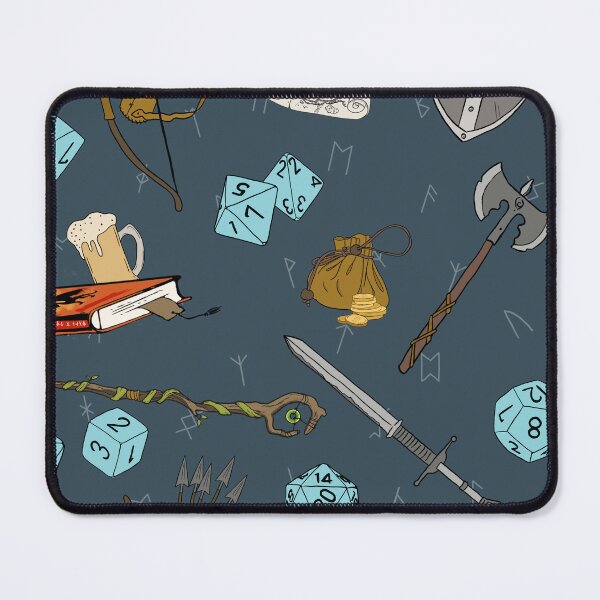 Item preview, Dungeon adventure dark blue designed and sold by OneBluePlatypus.