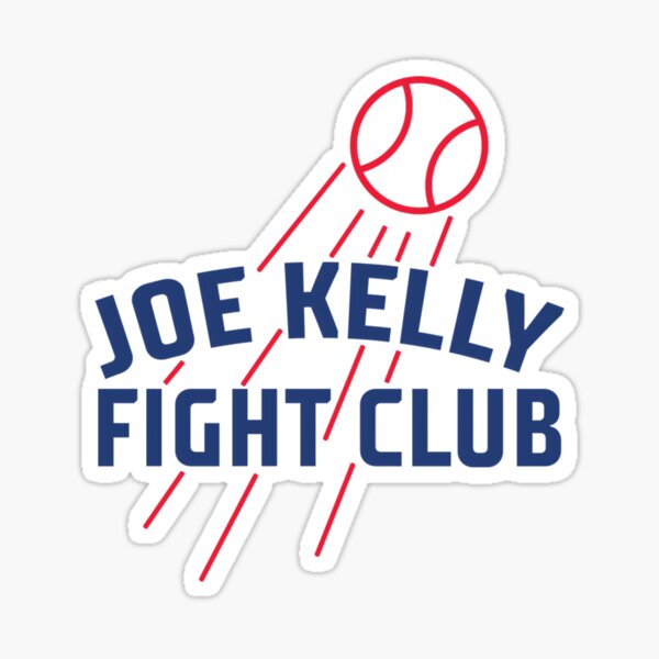 Hot Baseball Joe Kelly Fight Club Sticker for Sale by