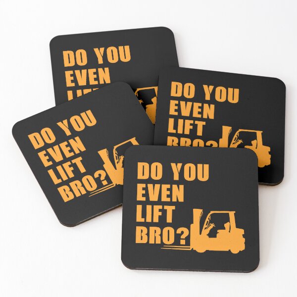 Item preview, Do You Even Lift Bro Forklifts designed and sold by NicGrayGraphic.