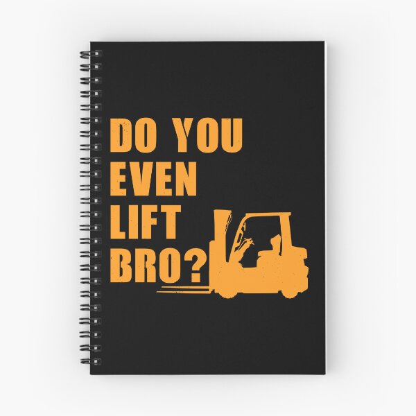 Item preview, Do You Even Lift Bro Forklifts designed and sold by NicGrayGraphic.