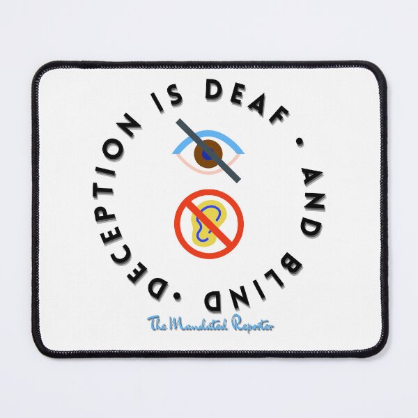 Item preview, Deception is Blind and Deaf - White designed and sold by TheReporter1.