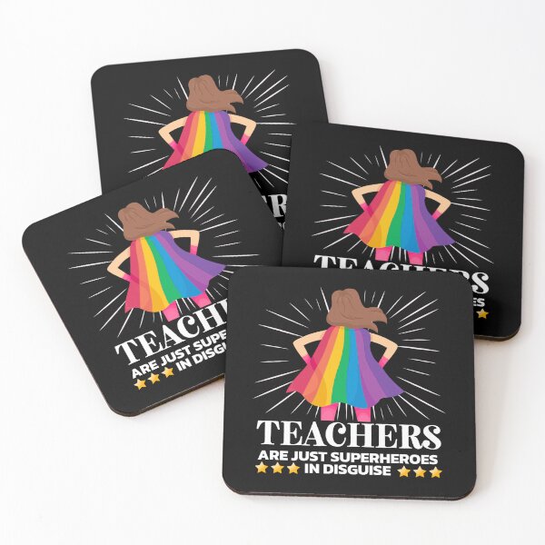Item preview, Teachers Are Just Superheroes In Disguise Women Teacher Quotes designed and sold by Mixture-DESIGN.