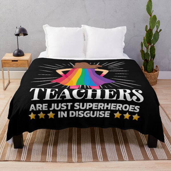 Item preview, Teachers Are Just Superheroes In Disguise Women Teacher Quotes designed and sold by Mixture-DESIGN.
