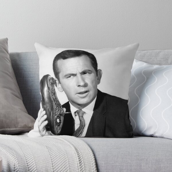 Get Smart Throw Pillow