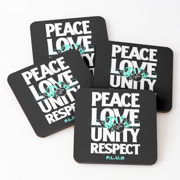 Item preview, Peace Love Unity Respect  designed and sold by Discothreadz.