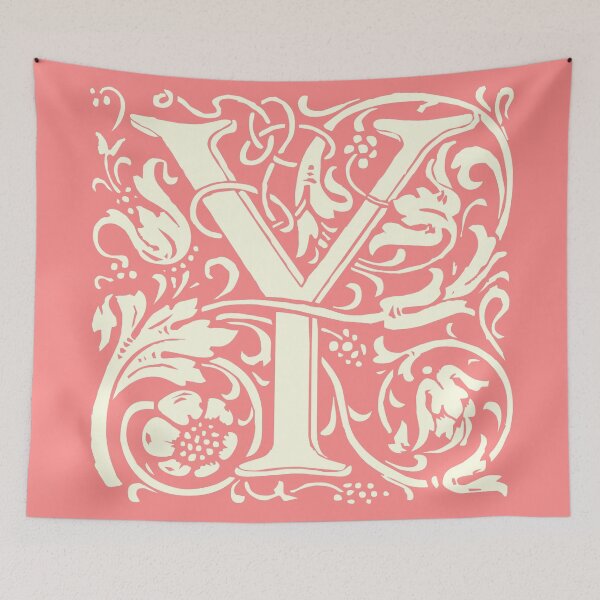 Item preview, Y -  Capital letter. William Morris' design designed and sold by MINDTHECHERRY.