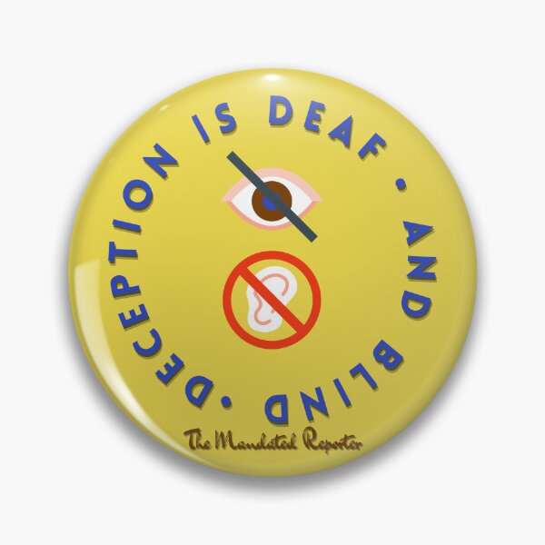 Item preview, Deception is Blind and Deaf - Yellow designed and sold by TheReporter1.