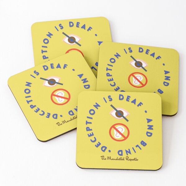 Item preview, Deception is Blind and Deaf - Yellow designed and sold by TheReporter1.