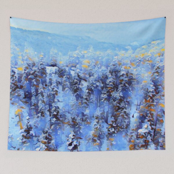 Item preview, Woods at winter designed and sold by MagiLand ⭐⭐⭐⭐⭐.