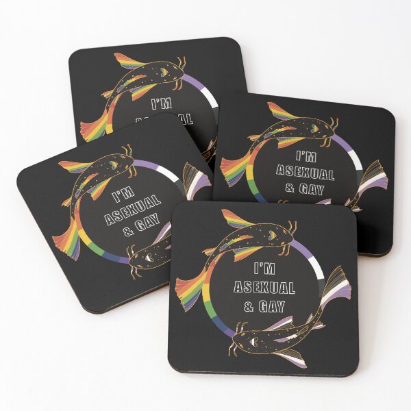 Item preview, Asexual and Gay Koi Fish designed and sold by Avlana Fontaine.