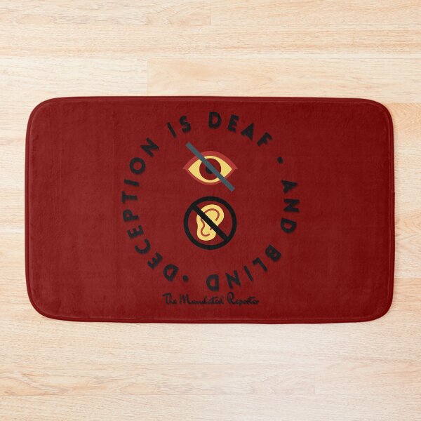 Item preview, Deception is Blind and Deaf - Burgundy designed and sold by TheReporter1.
