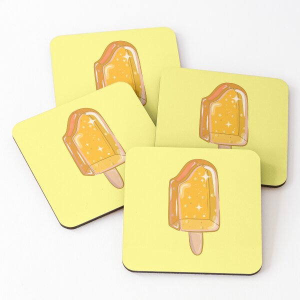 Item preview,  Aesthetic Lemon/Yellow Popsicle Art designed and sold by GraphicsByGabby.