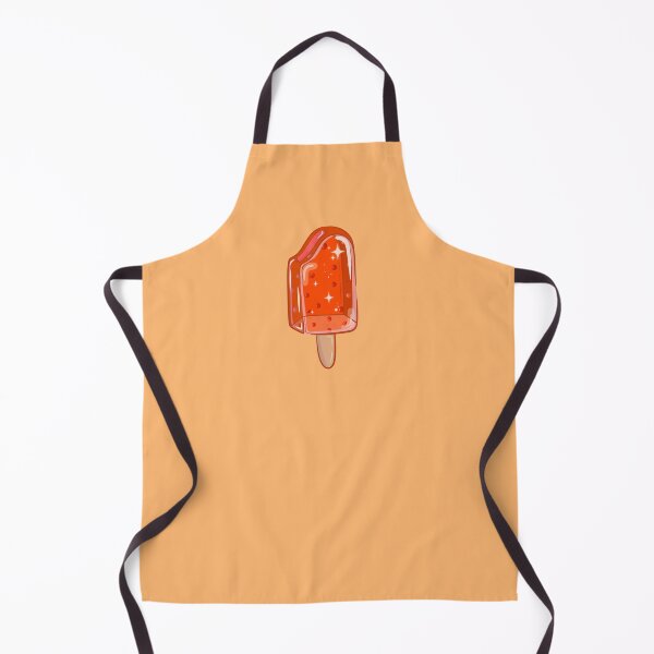 Item preview, Aesthetic Orange Popsicle Art designed and sold by GraphicsByGabby.