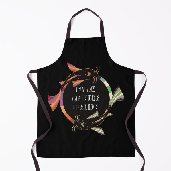 Item preview, Agender and Lesbian Koi Fish designed and sold by Avlana Fontaine.