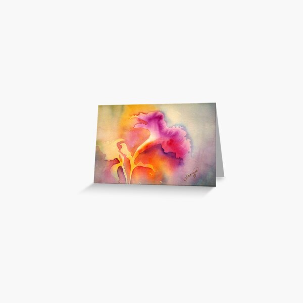 Flower Essence Greeting Card