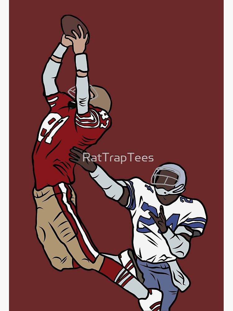 Dwight Clark 'The Catch'' Poster for Sale by RatTrapTees