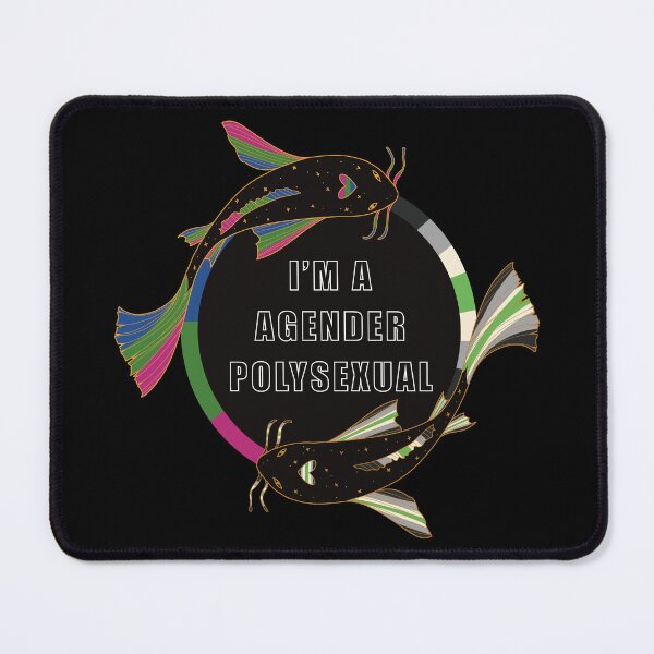 Item preview, Agender and Polysexual Koi Fish designed and sold by Avlana Fontaine.
