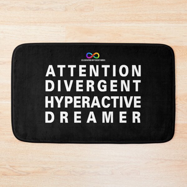 Item preview, ADHD: Attention Divergent Hyperactive Dreamer designed and sold by Death Rock Tee.