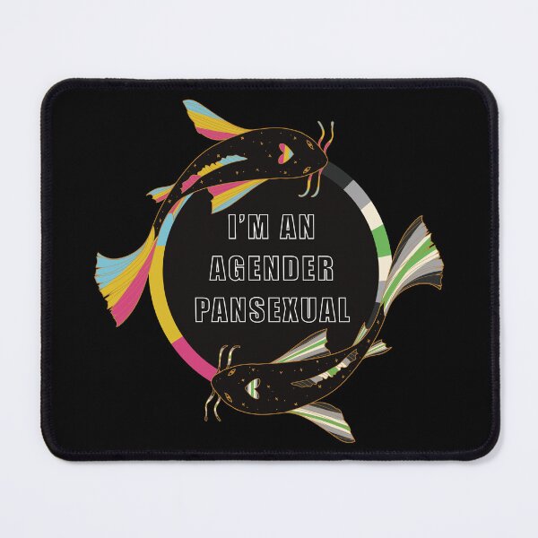Item preview, Agender and Pansexual Koi Fish designed and sold by Avlana Fontaine.