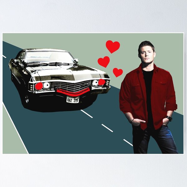 Dean's 1967 Chevrolet Impala affiches et impressions par Pixaverse