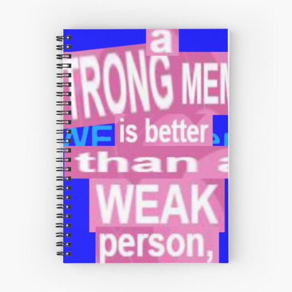 Item preview, a STRONG MEME is better than a WEAK person, designed and sold by Schematics.