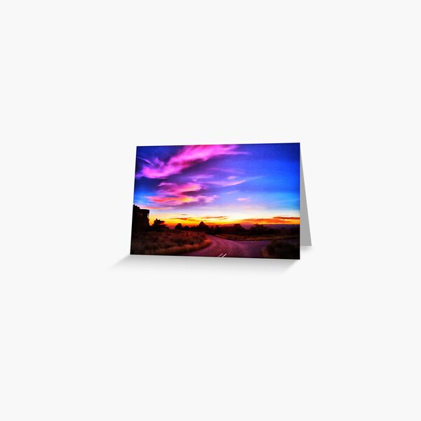 Item preview, Westward Sunset Over Albuquerque — Sandia Foothills designed and sold by Marielle Valenzuela.