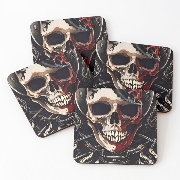 Item preview, Spooky skeleton artwork designed and sold by DopeDesign111.