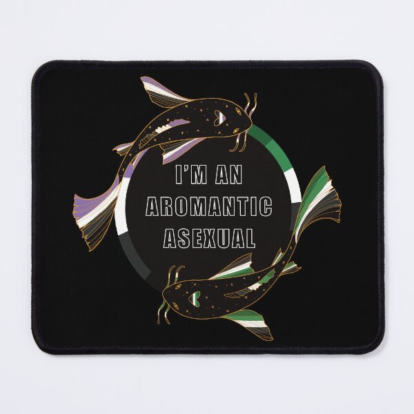 Item preview, Aromantic and Asexual Koi Fish designed and sold by Avlana Fontaine.