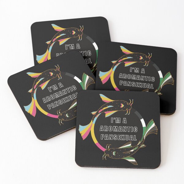Item preview, Aromantic and Pansexual Koi Fish designed and sold by Avlana Fontaine.