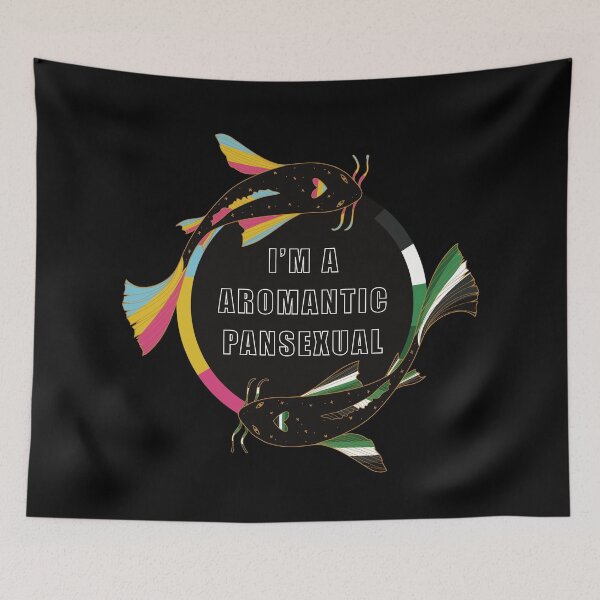 Item preview, Aromantic and Pansexual Koi Fish designed and sold by Avlana Fontaine.