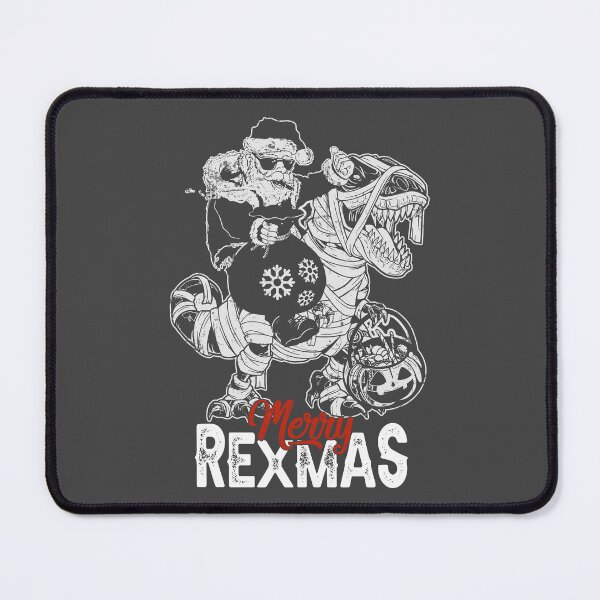 Item preview, Santa Riding Dinosaur - Merry Rexmas Christmas Rex Family Xmas Squad designed and sold by Myth-Creatures.