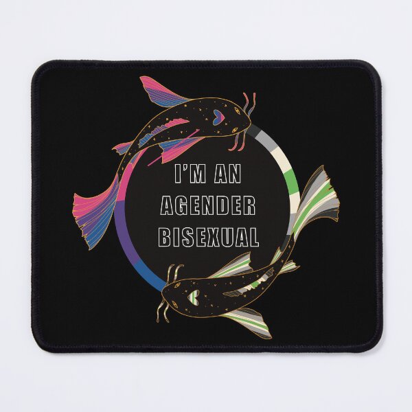 Item preview, Bisexual and Agender Koi Fish designed and sold by Avlana Fontaine.