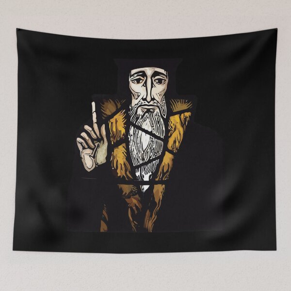 Item preview, John Calvin Look Up This Meme  designed and sold by sarateradouse.