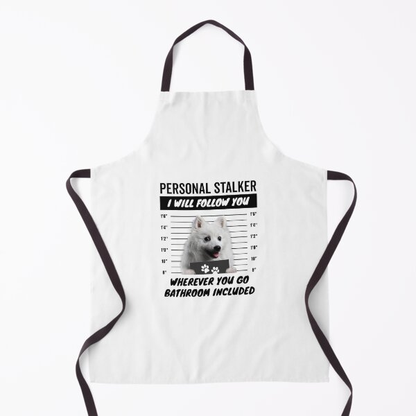Item preview, Personal Stalker Dog – Japanese Spitz designed and sold by More Cute Dogs.