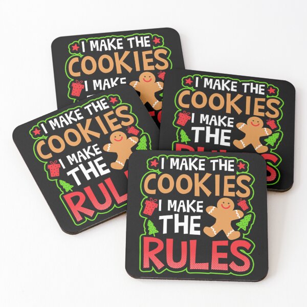 Item preview, Christmas Baking Shirt  I Make Cookies Rules Gift designed and sold by KarlWetzel.