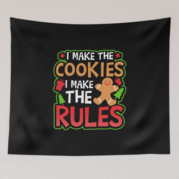 Item preview, Christmas Baking Shirt  I Make Cookies Rules Gift designed and sold by KarlWetzel.